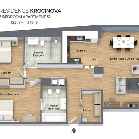 Exclusive Krocinova Appartement *